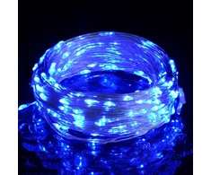 150 LED lempučių girlianda, mėlyna, 15m
