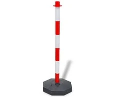 4 stulpelių ir 2 plastikinių grandinių rinkinys, kiekviena 10m