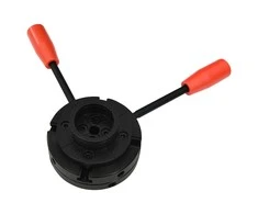 Medienos griebtuvas su M33 jungtimi, 4 žiotys, 100mm, plienas