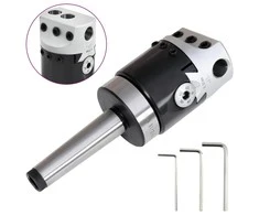 Grąžtas 50mm gręžimo galvutė su MT2 kotu tekinimo staklėms