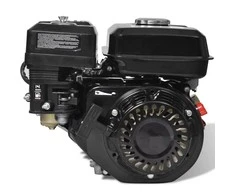 Benzininis variklis, juodas, 6,5 HP, 4,8 kW