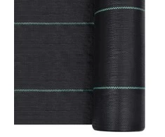 Agroplėvelė nuo piktžolių ir šaknų, juoda, 2x100m, PP