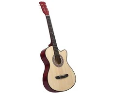 Akustinė gitara, amerikinė liepa, 38", 6 stygos
