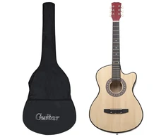 Akustinės gitaros rinkinys, 12 dalių, 38", 6 stygos