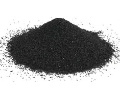 Akvariumo smėlis, juodos spalvos, 10kg, 0,2–2mm