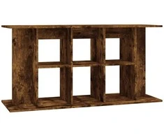 Akvariumo stovas, dūminio ąžuolo, 120x40x60cm, apdirbta mediena