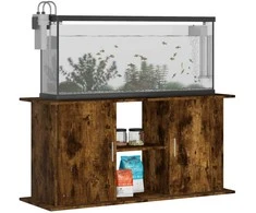 Akvariumo stovas, dūminio ąžuolo, 121x41x58cm, apdirbta mediena
