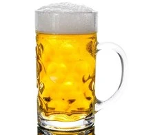 Alaus bokalai su rankena, 6vnt., 1000 ml, stiklas