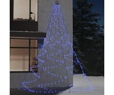 Ant sienos kabinama eglutė su metaliniu kabliuku, 5m, 720 LED