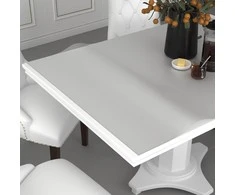 Apsauginės stalo plėvelės ritinys, matinis, 0,9x15m, PVC, 2mm