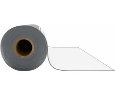 Apsauginės stalo plėvelės ritinys, skaidrus, 0,9x15m, PVC, 1,6mm