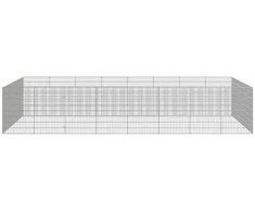 Aptvaras gyvūnams, 24 segmentai, 54x80cm, galvanizuota geležis