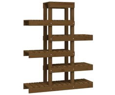 Augalų stovas, medaus rudas, 85x25x109,5cm, pušies masyvas