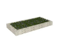 Aukštas gabiono lovelis, 200x100x20cm, galvanizuotas plienas