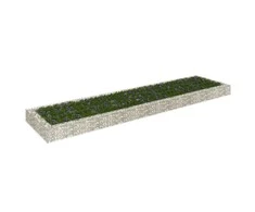 Aukštas gabiono lovelis, 400x100x20cm, galvanizuotas plienas