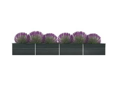Aukštas lovelis, antracito, 600x80x45cm, galvanizuotas plienas