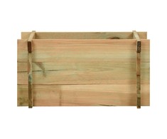 Aukštas lovelis daržovėms, 40cm, impregnuota pušies mediena