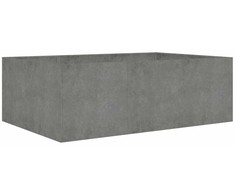 Aukštas sodo lovelis, 120x80x40cm, Corten plienas