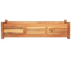 Aukšti sodo loveliai, 2vnt., 100x30x25cm, akacijos mediena