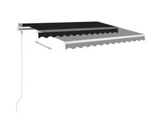 Automatinė ištraukiama markizė, antracito spalvos, 300x250cm