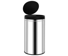 Automatinė šiukšliadėžė su jutikliu, nerūdijantis plienas, 60l