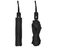 Automatinis sulankstomas skėtis, juodos spalvos, 95cm