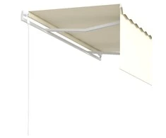 Automatiniu būdu ištraukiama markizė, kreminė, 3x2,5m