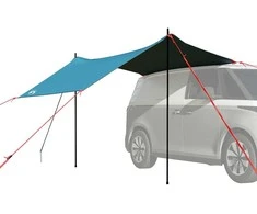 Automobilinė palapinė, mėlynos spalvos, atspari vandeniui