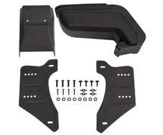 Automobilio porankis, juodas, 14x30x(32–48,5)cm, ABS