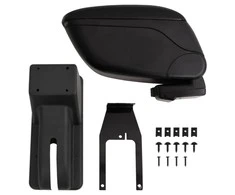 Automobilio porankis, juodos spalvos, 12x29x(32-46)cm, ABS