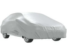 Automobilio uždangalas sedanams, sidabrinis, XXL dydžio, pilnas