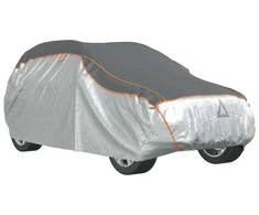 Automobilio uždangalas visureigiams, pilkas ir sidabrinis, L