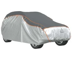 Automobilio uždangalas visureigiams, pilkas ir sidabrinis, XL