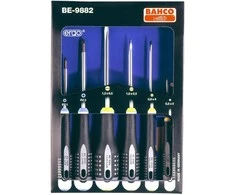 BAHCO Ergonomiškas atsuktuvų rinkinys, 6 vnt., BE-9882