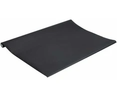 Baldų lipdukas, lipnus, matinės juodos spalvos, 90x500 cm, PVC