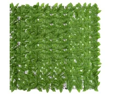 Balkono pertvara, 500x150cm, su žaliais lapais