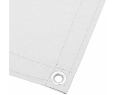 Balkono pertvara, balta, 90x800cm, 100% oksfordo poliesteris