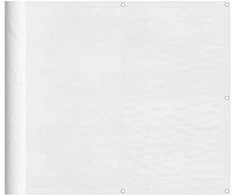 Balkono pertvara, balta, 90x800cm, 100% oksfordo poliesteris