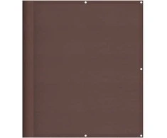 Balkono pertvara, ruda, 120x700cm, 100% oksfordo poliesteris