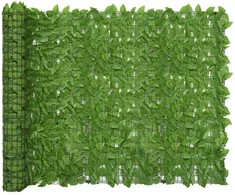 Balkono pertvara su žaliais lapais, 200x150cm