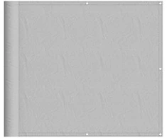 Balkono pertvara, šviesiai pilka, 90x300cm, 100% poliesteris