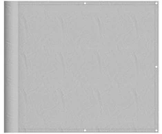 Balkono pertvara, šviesiai pilka, 90x400cm, 100% poliesteris