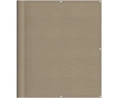 Balkono pertvara, taupe, 120x700cm, 100% oksfordo poliesteris