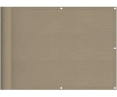 Balkono pertvara, taupe, 75x700cm, 100% oksfordo poliesteris