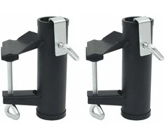Balkono skėčio spaustukai, 2vnt., 25–38mm, plienas