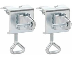 Balkono skėčio spaustukai, 2vnt., 32mm, galvanizuotas plienas
