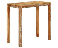 Baro stalas, 112x55x108cm, perdirbtos medienos masyvas