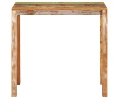 Baro stalas, 112x55x108cm, perdirbtos medienos masyvas