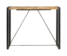 Baro stalas, 140x70x110cm, mango medienos masyvas