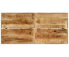 Baro stalas, 150x70x107cm, mango medienos masyvas ir geležis